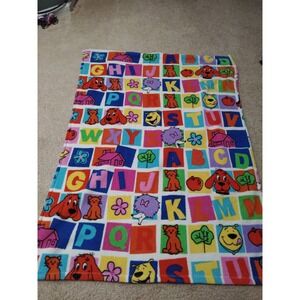 Vintage Clifford Baby Blanket 33x43" Zoobies Brand